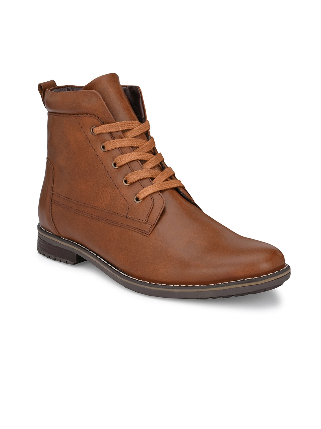 

El Paso Men Mid-Top Regular Boots, Tan