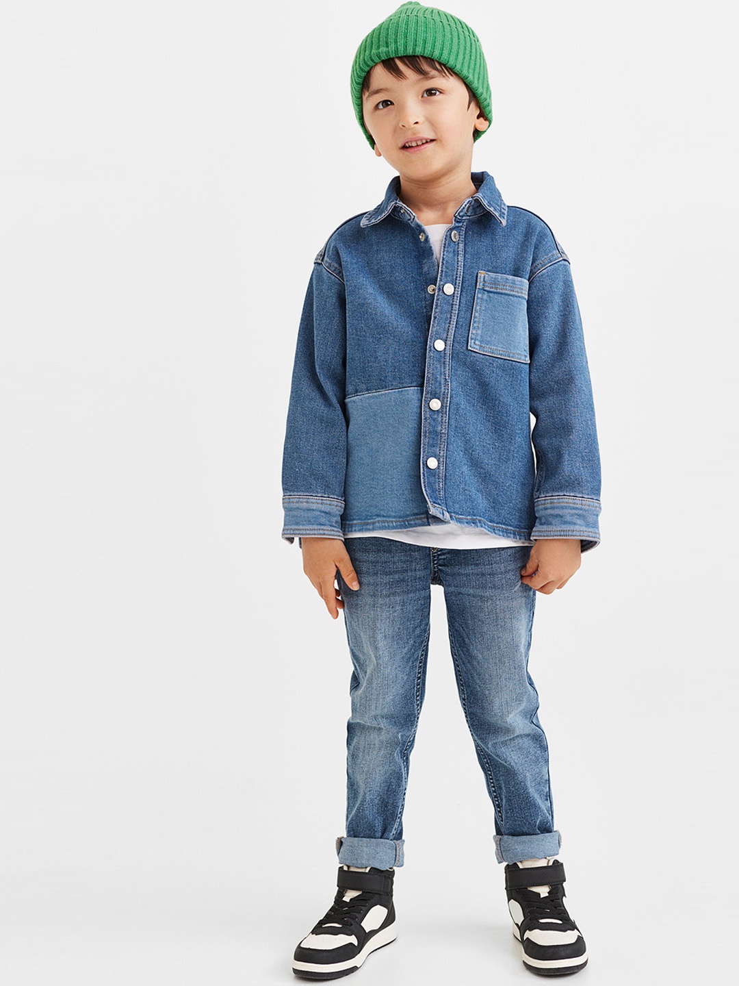 

H&M Boys Superstretch Slim Fit Jeans, Blue