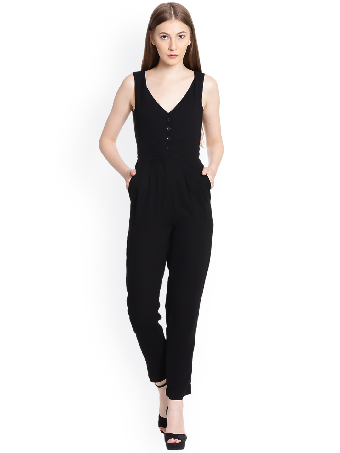 

United Colors of Benetton Black Jumpsuit