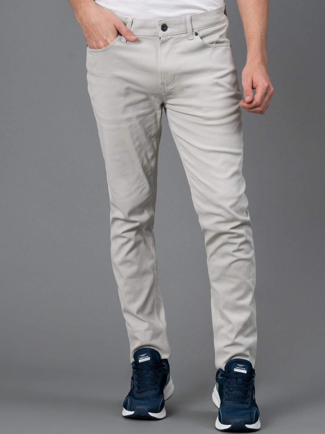 

Red Tape Men Stretchable Skinny Fit Jeans, Grey