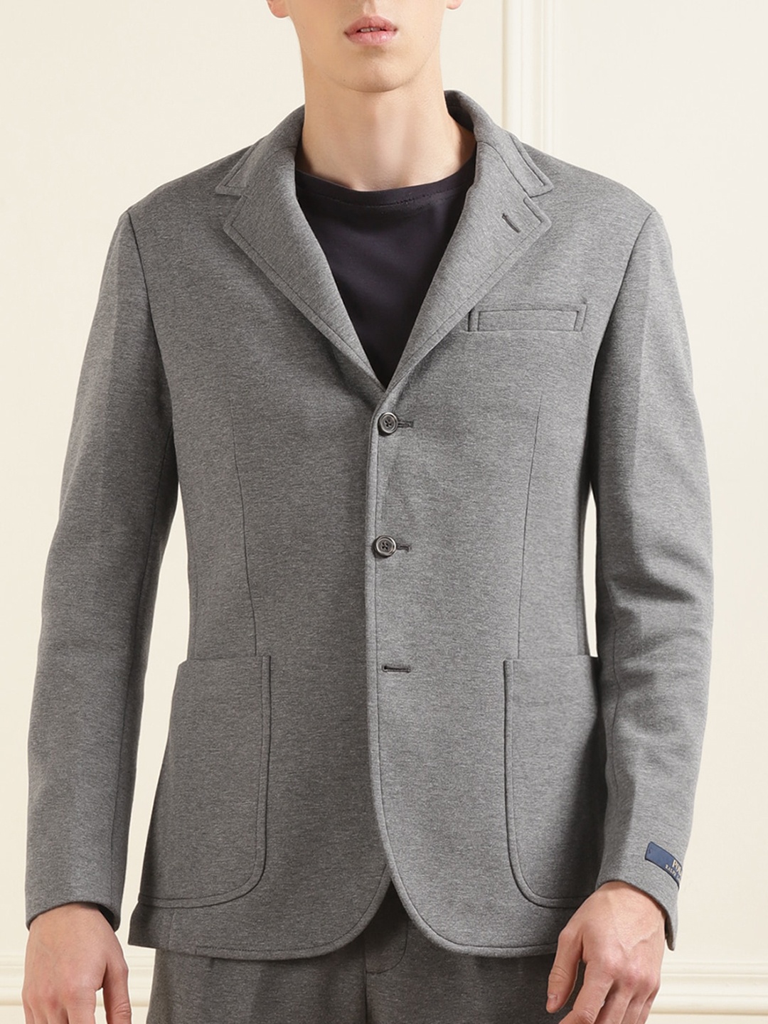 

Polo Ralph Lauren Men Single-Breasted Casual Blazers, Grey