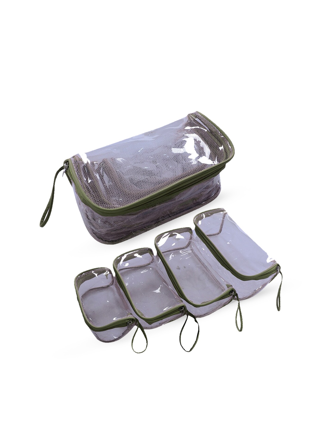 

Kuber Industries Set Of 4 Jewellery Organisers, Green