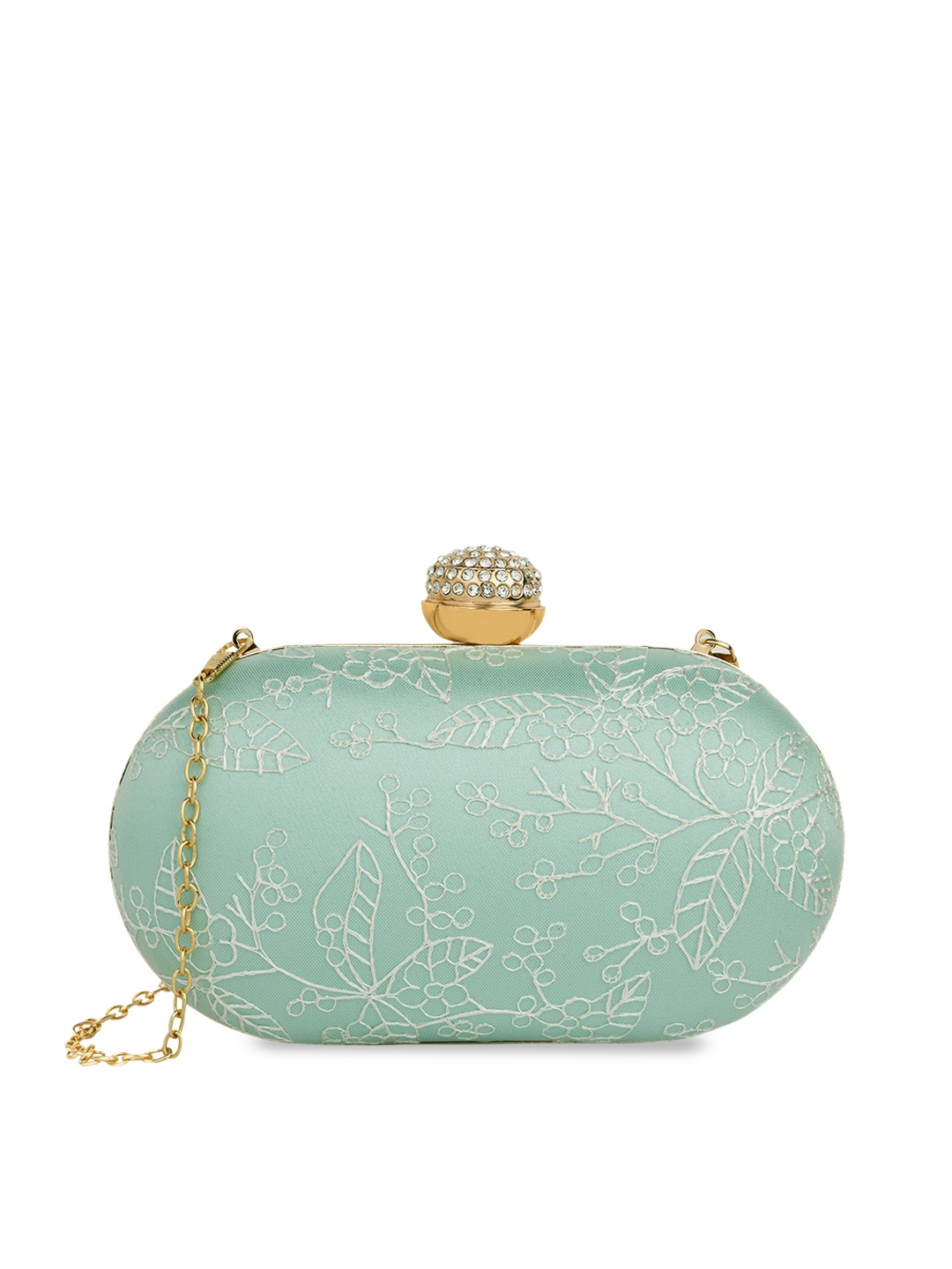 

Accessorize London Women Aurora Evening Party Box Clutch, Blue