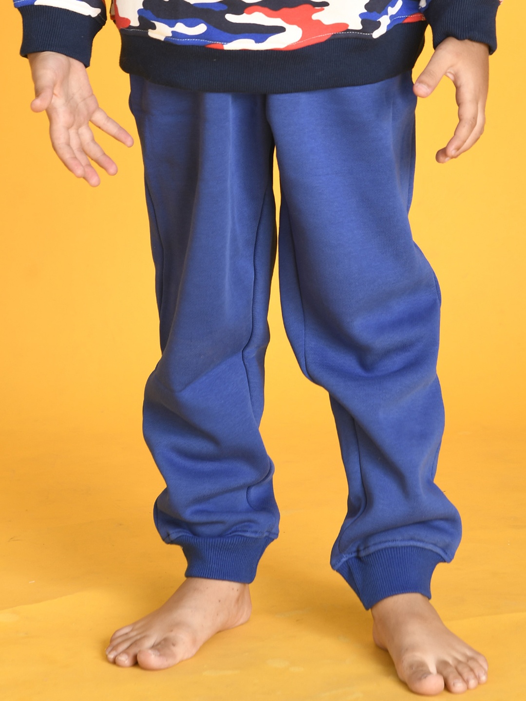 

Anthrilo Boys Relaxed High-Rise Easy Wash Joggers Trousers, Blue