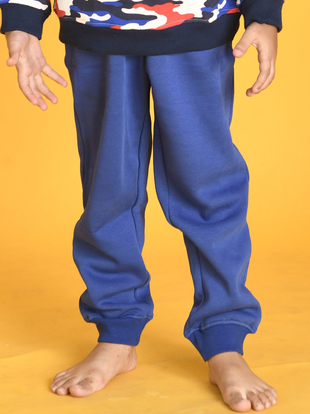

Anthrilo Boys Relaxed High-Rise Easy Wash Joggers Trousers, Blue