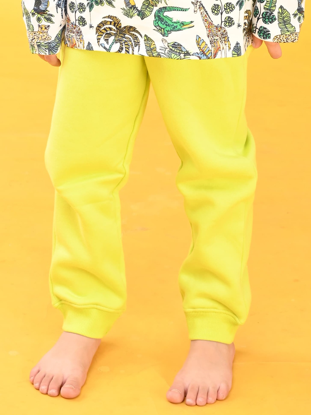 

Anthrilo Boys Relaxed High-Rise Easy Wash Trousers, Yellow