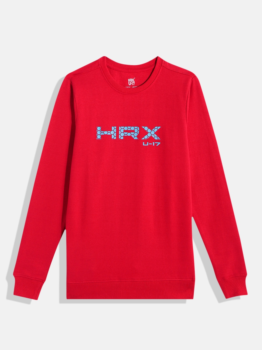 

HRX by Hrithik Roshan Boys Printed Sweatshirt, Red