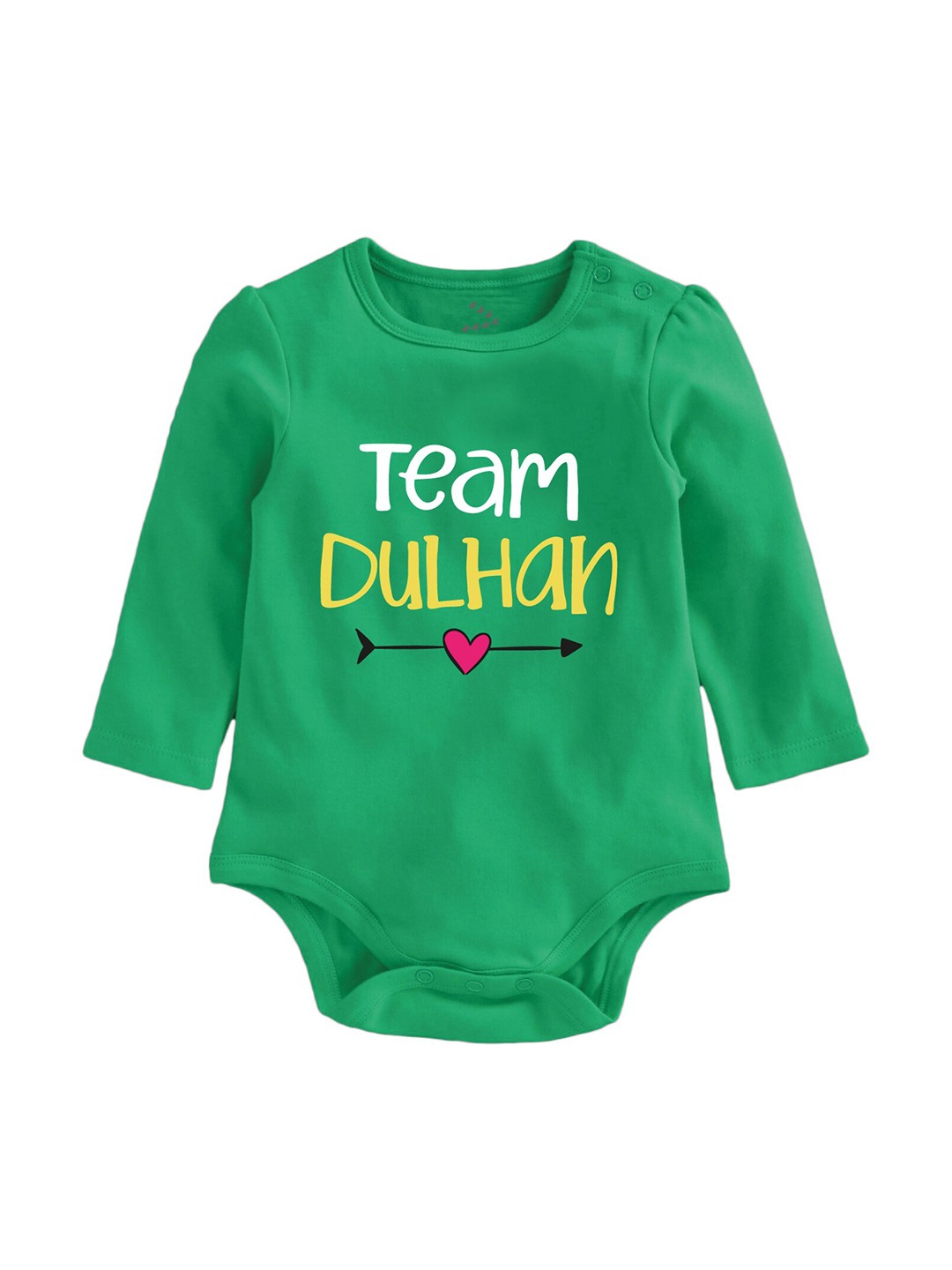 

Zeezeezoo Kids Printed Cotton Rompers, Green