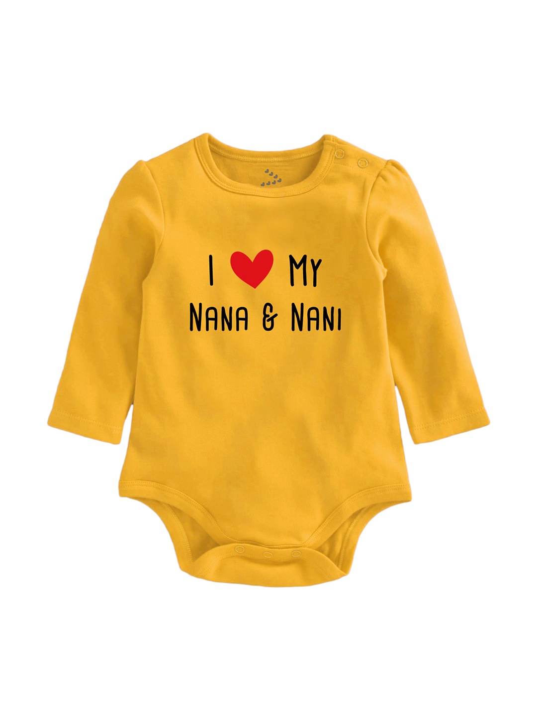 

Zeezeezoo Kids Printed Cotton Rompers, Yellow