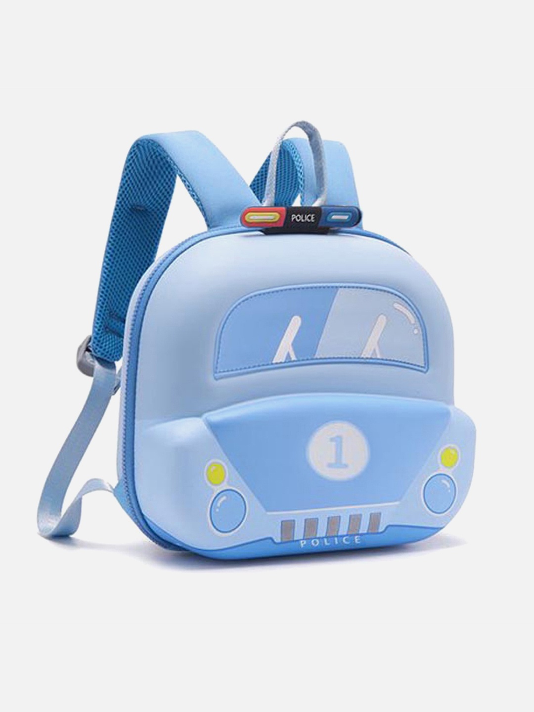 

Little Surprise Box LLP Kids Geometric Backpack, Blue