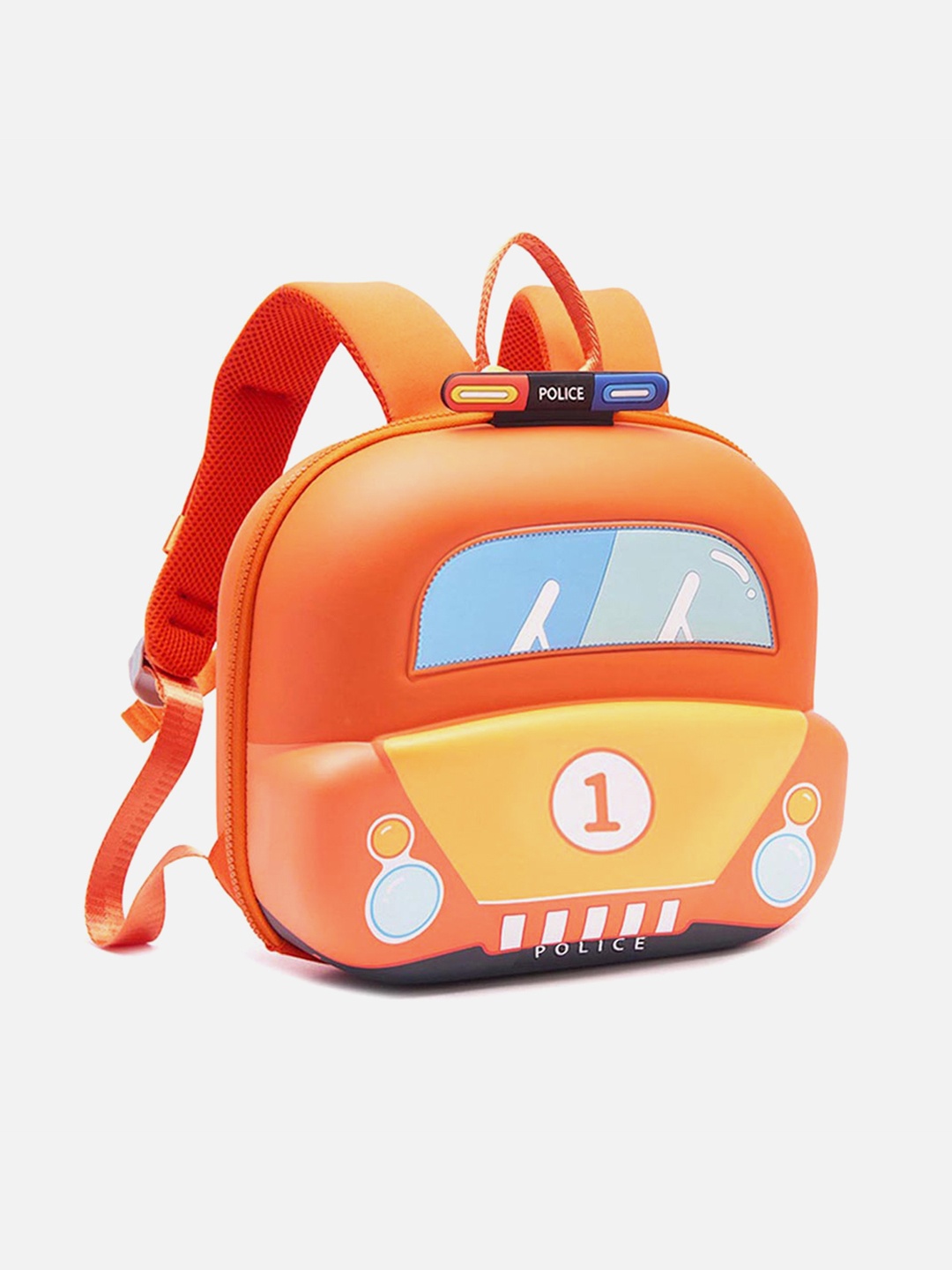 

Little Surprise Box LLP Unisex Kids Geometric Backpack, Orange