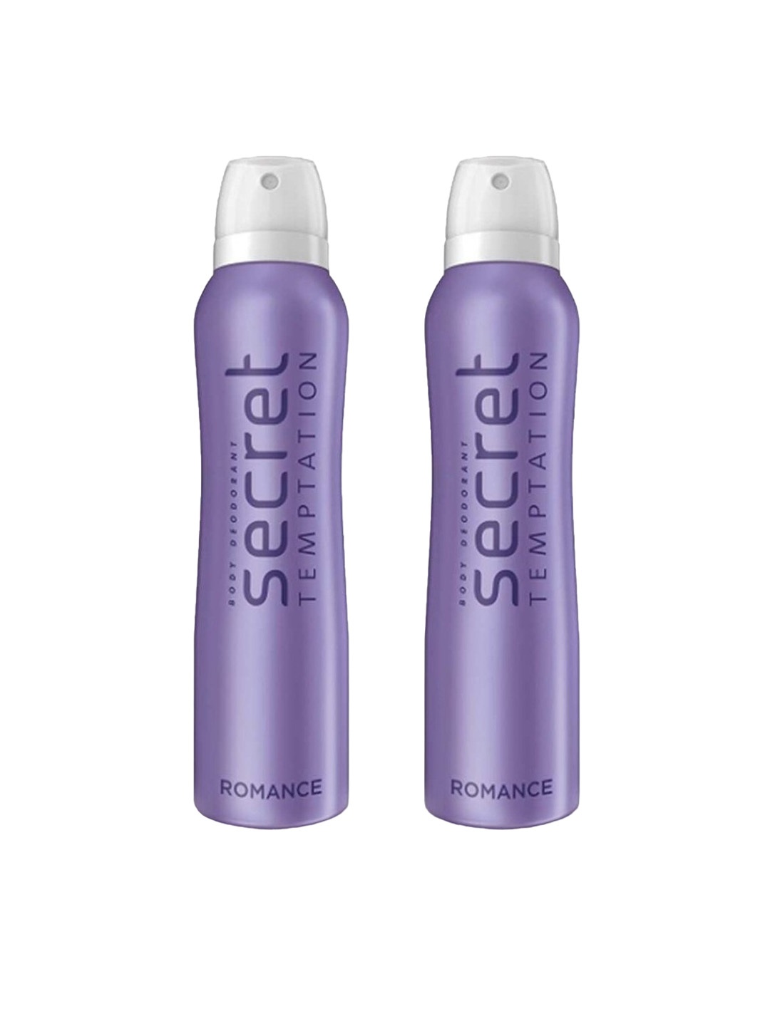 

Secret Temptation Set Of 2 Body Deodorants - Romance 225 ml Each, Transparent