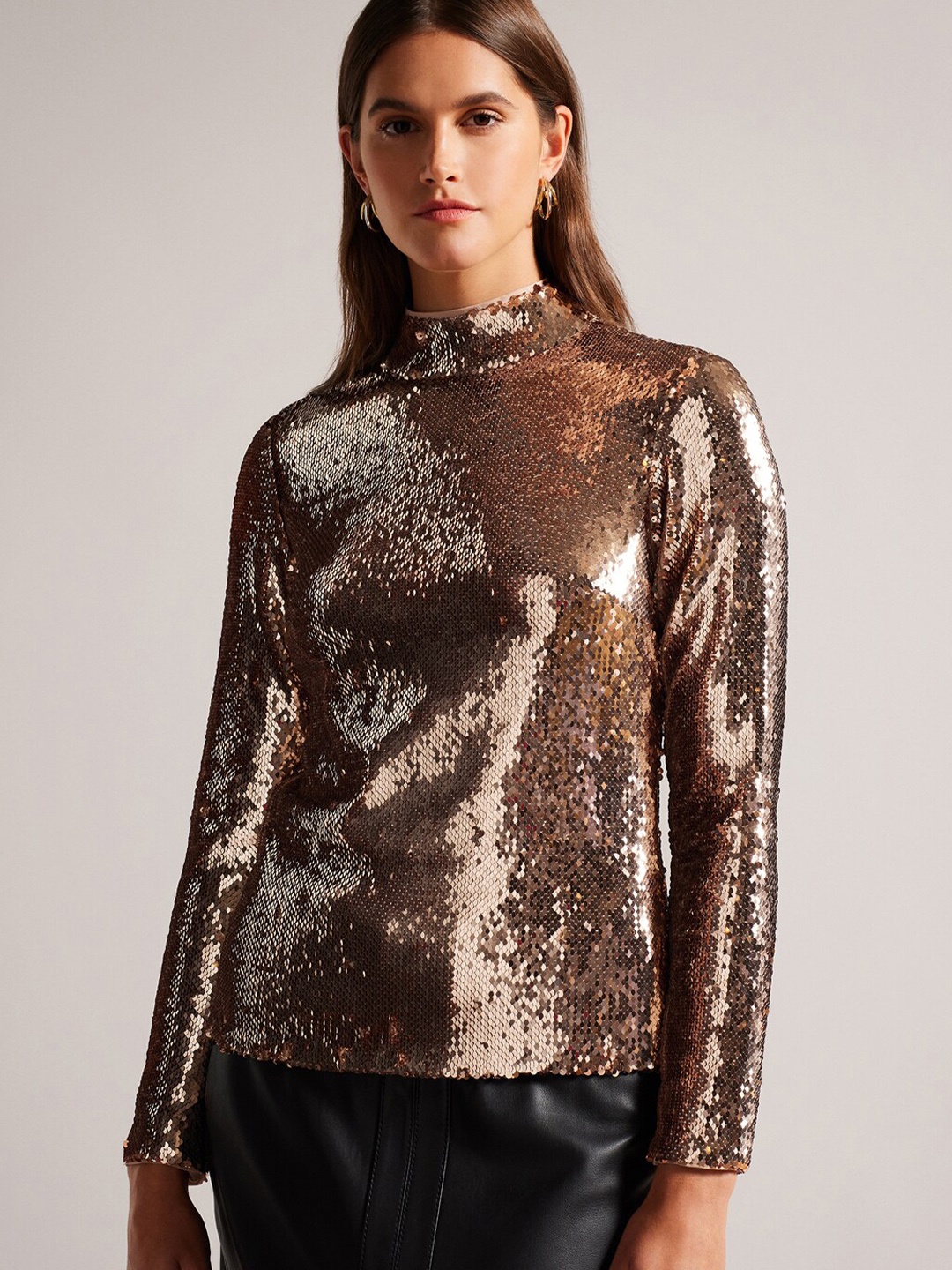 

Ted Baker Embellished Top, Pink
