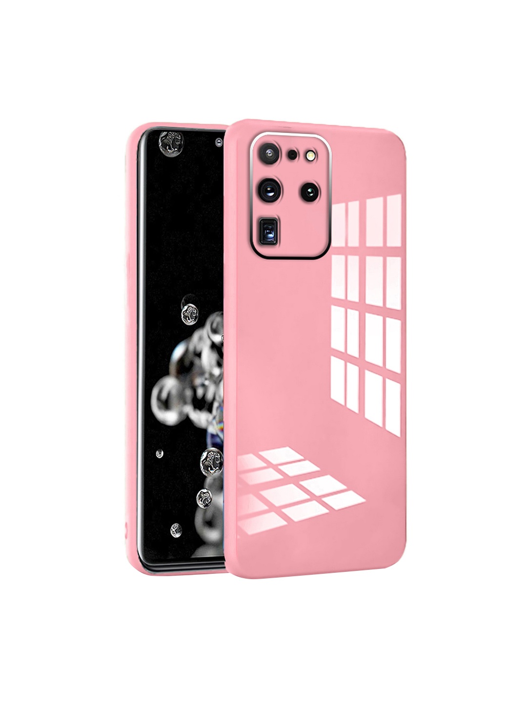 

Karwan Solid Galaxy S20ULTRA Phone Back Case, Pink