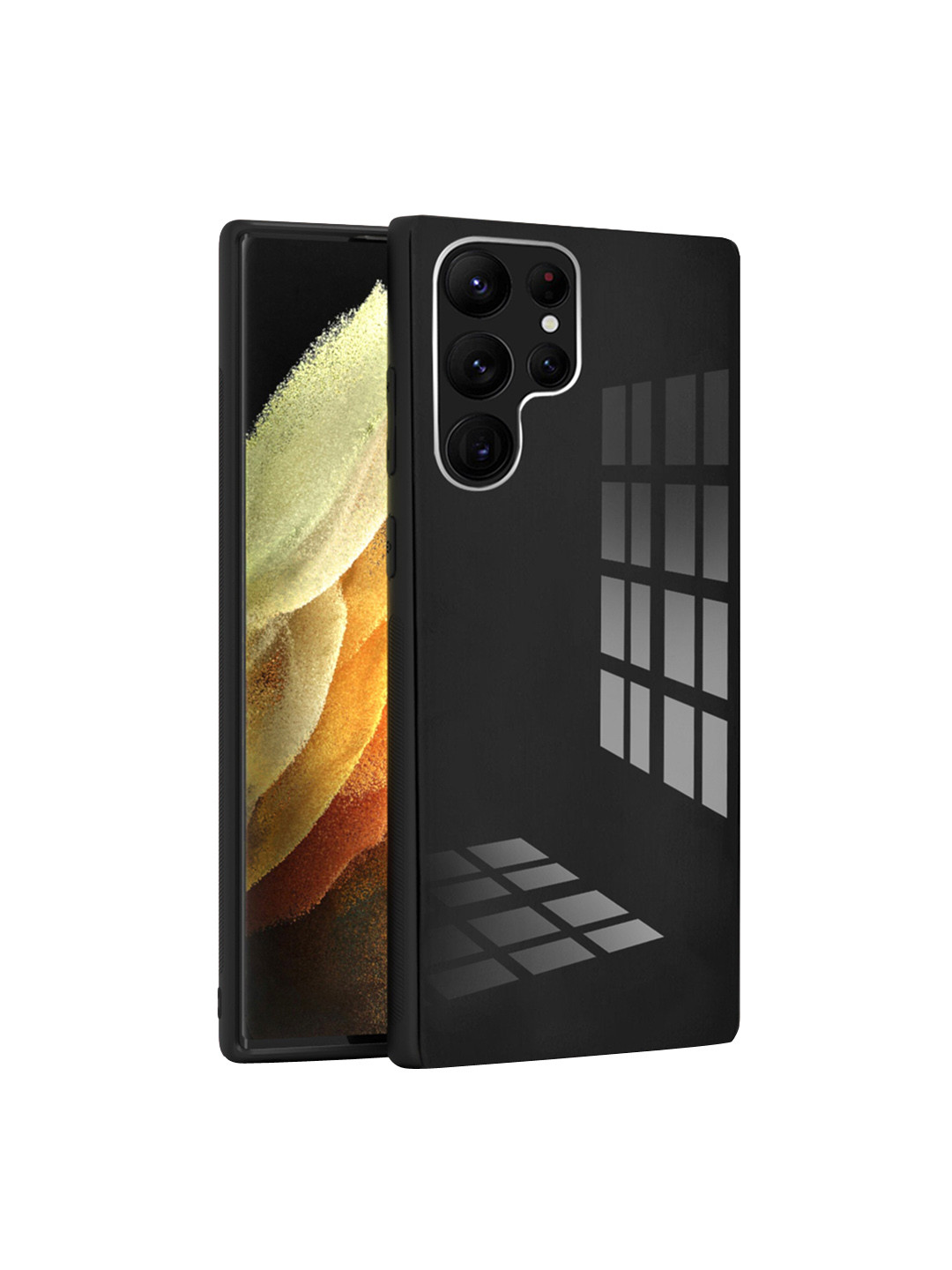 

Karwan Galaxy S22 Ultra Shock Proof Phone Back Cover, Black