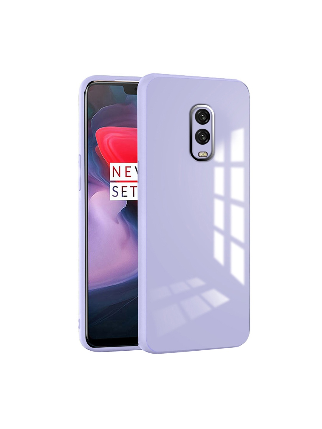 

Karwan OnePlus 6T Shock Proof Phone Back Cover, Purple