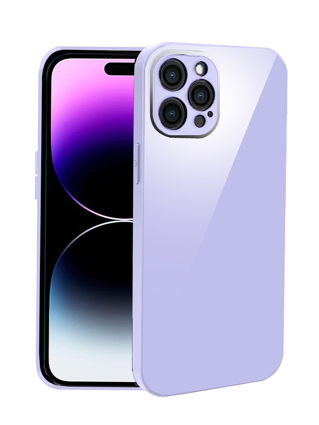 

Karwan iPhone 14 Pro Shock Proof Phone Back Case, Purple