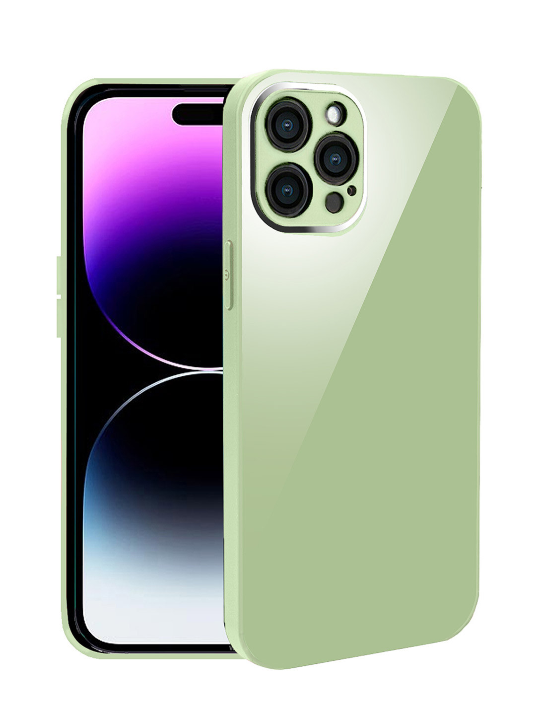 

Karwan Shock Proof Apple iPhone 14Pro Phone Back Case, Green