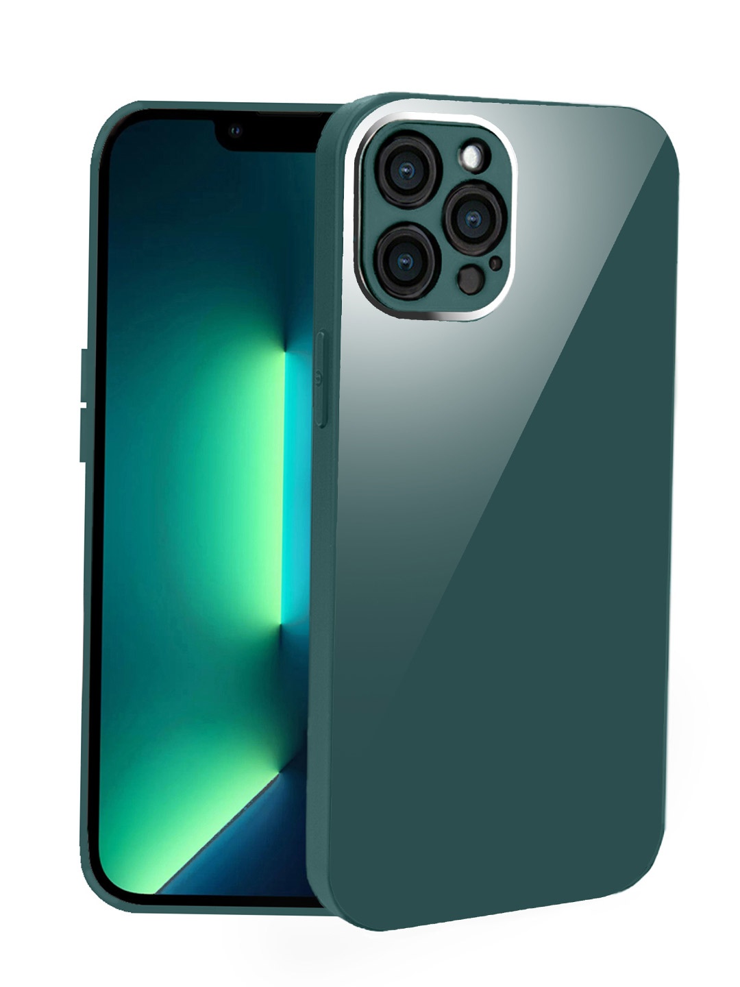 

Karwan Green Solid iPhone 12Pro Phone Back Case