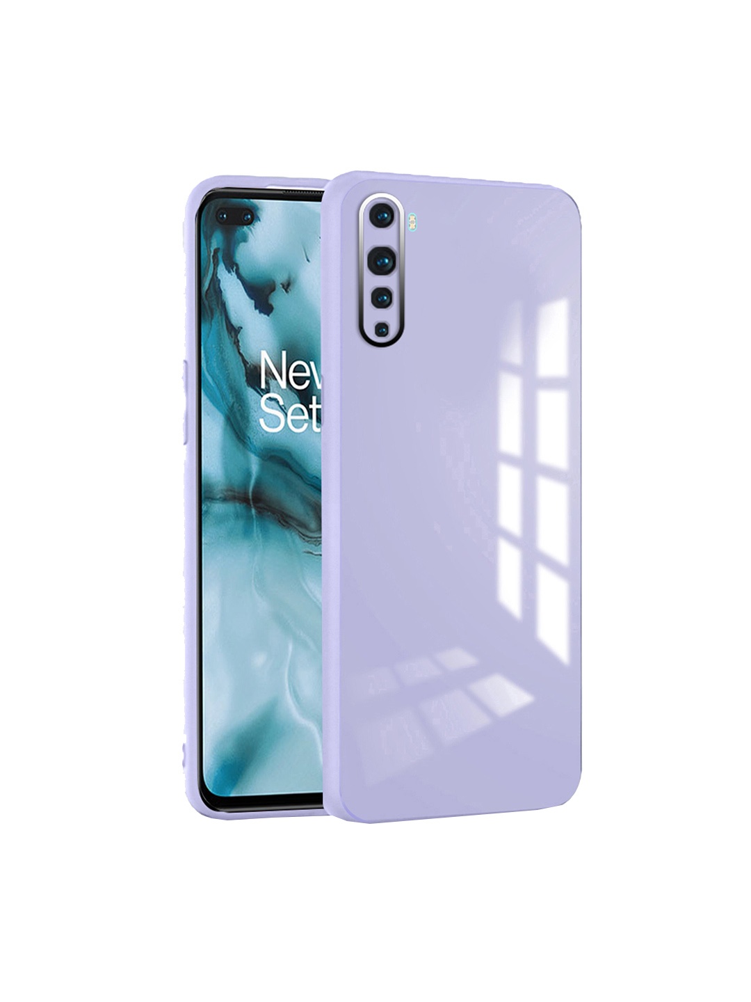 

Karwan OnePlus Nord Shock Proof Phone Back Cover, Purple