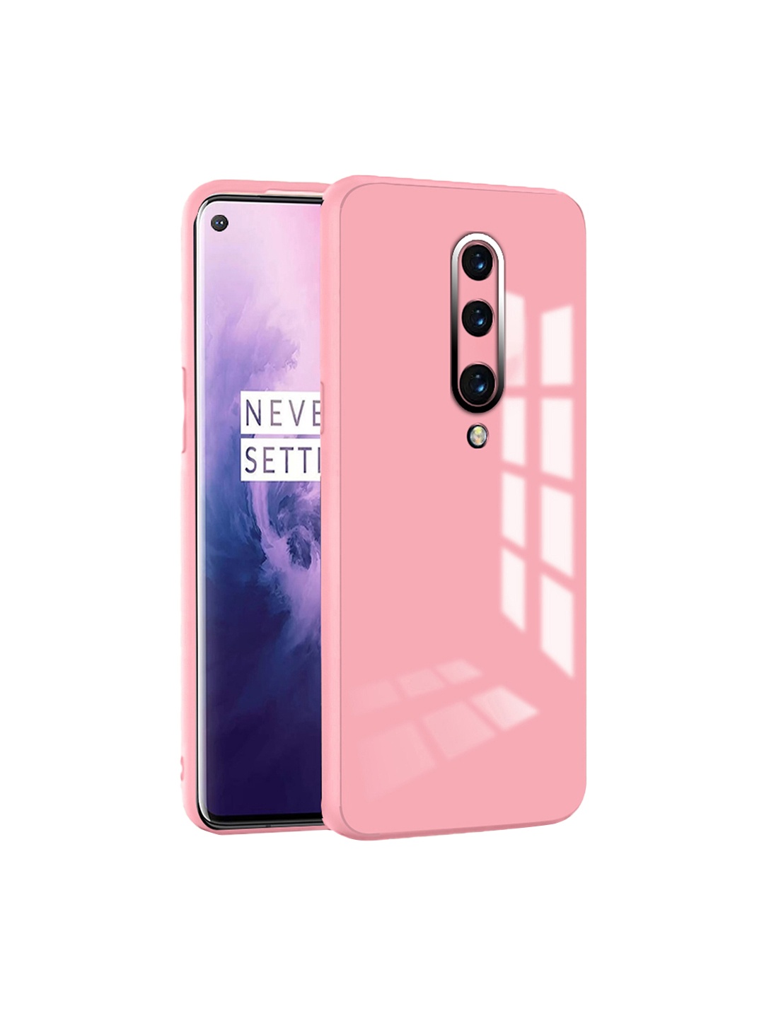 

Karwan OnePlus 8 Phone Shock Proof Back Case, Pink