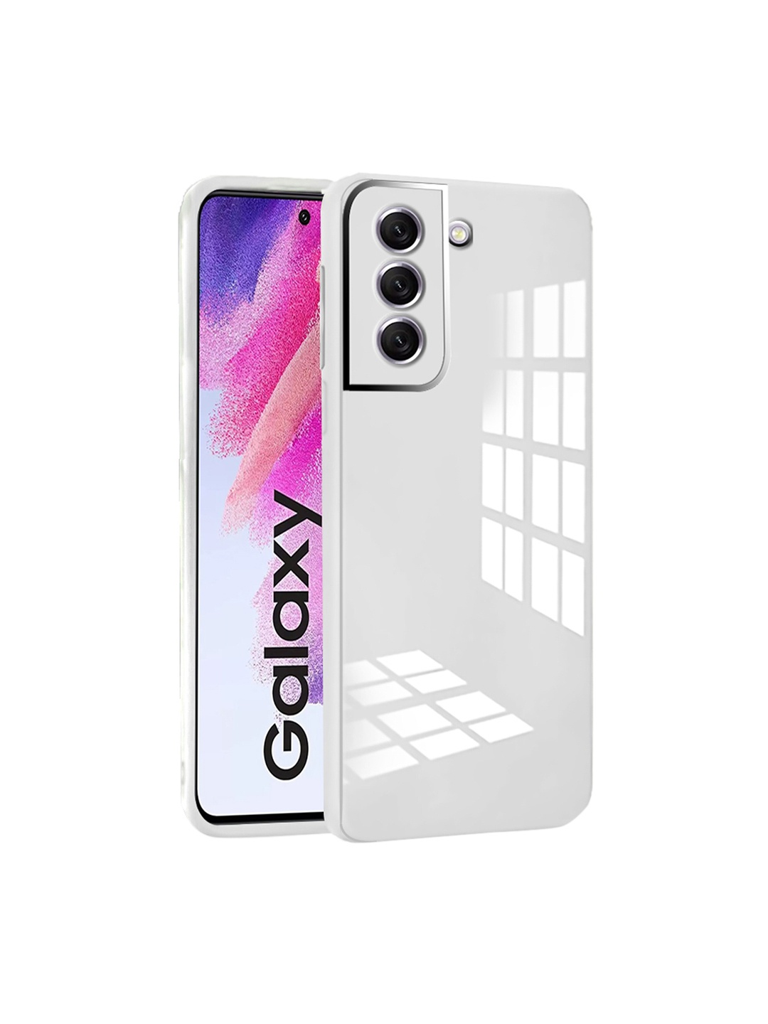 

Karwan Samsung Galaxy S21 Plus Shock-Proof Back Case Cover, White