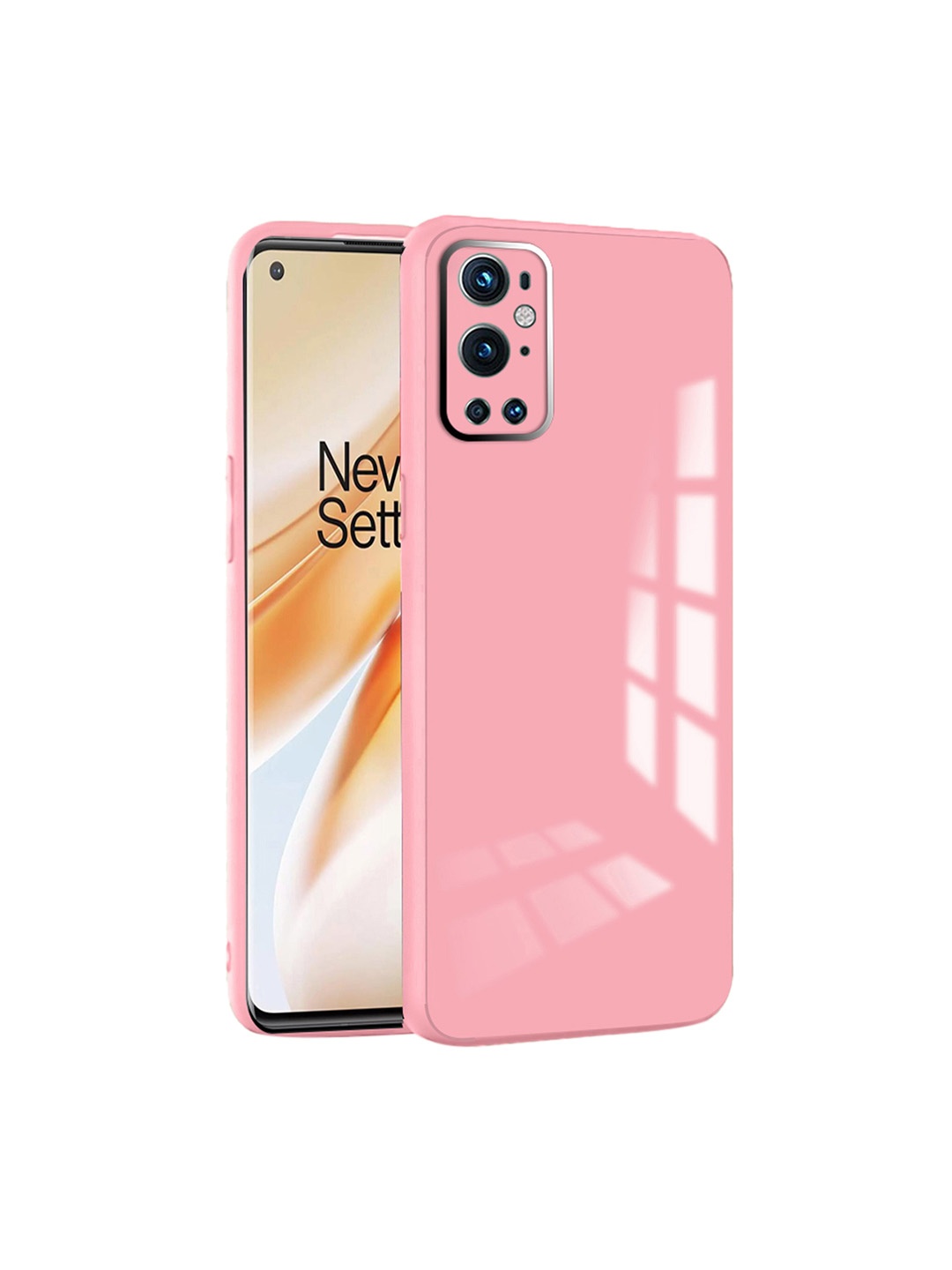 

Karwan Shock Proof OnePlus 9 Pro Phone Back Case, Pink