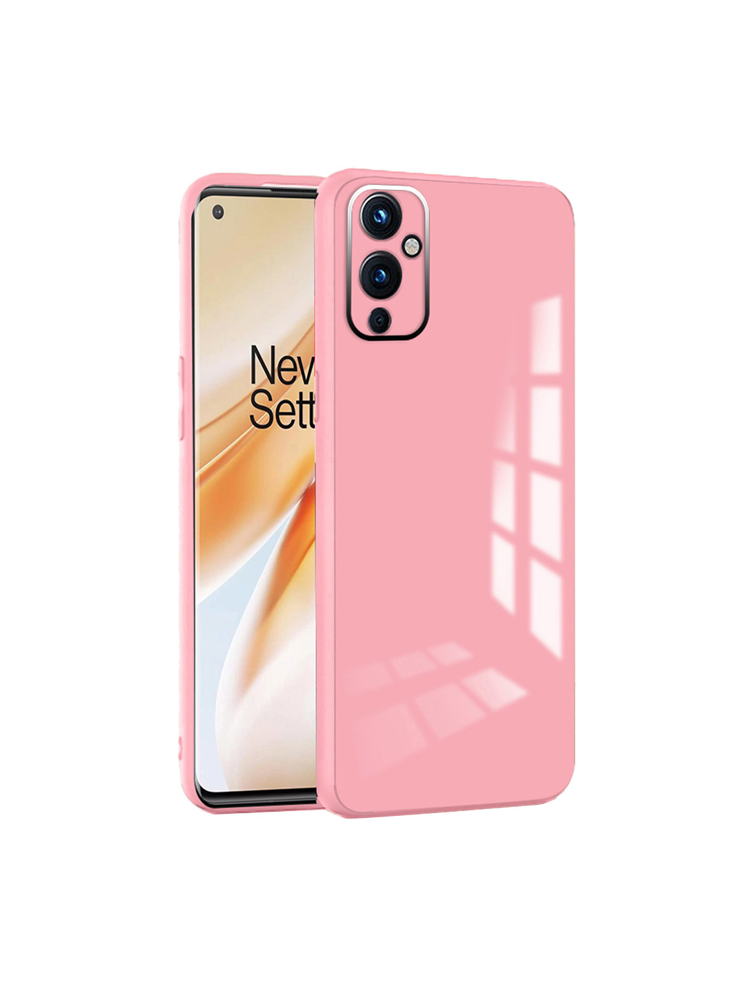 

Karwan OnePlus 9 Shock Proof Phone Back Case, Pink