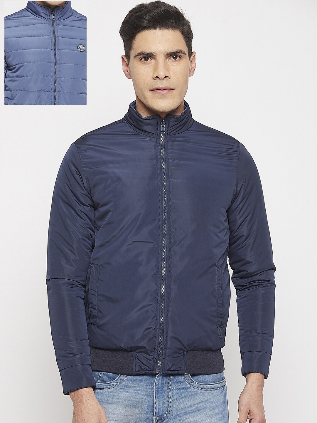 

Duke Men Reversible Padded Jacket, Blue