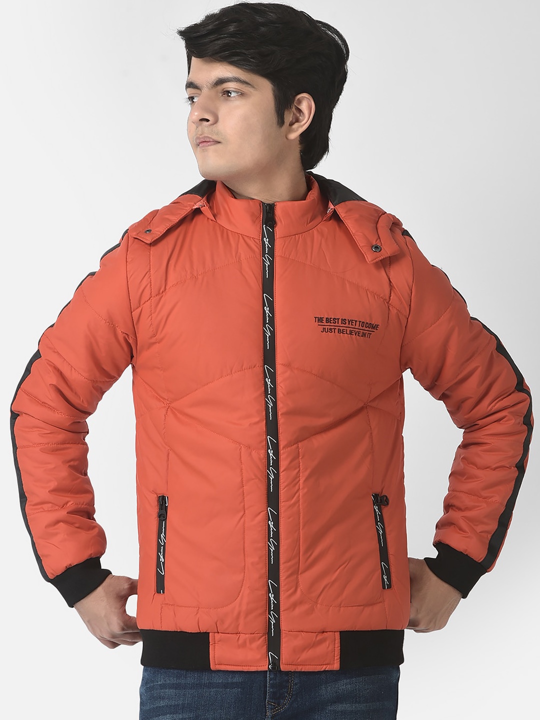 

Crimsoune Club Boys Lightweight Padded Jacket, Orange