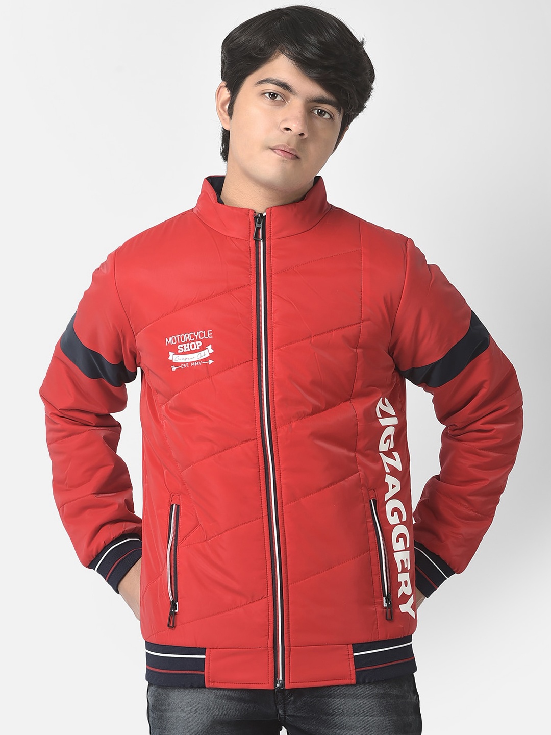 

Crimsoune Club Boys Lightweight Puffer Jacket, Red