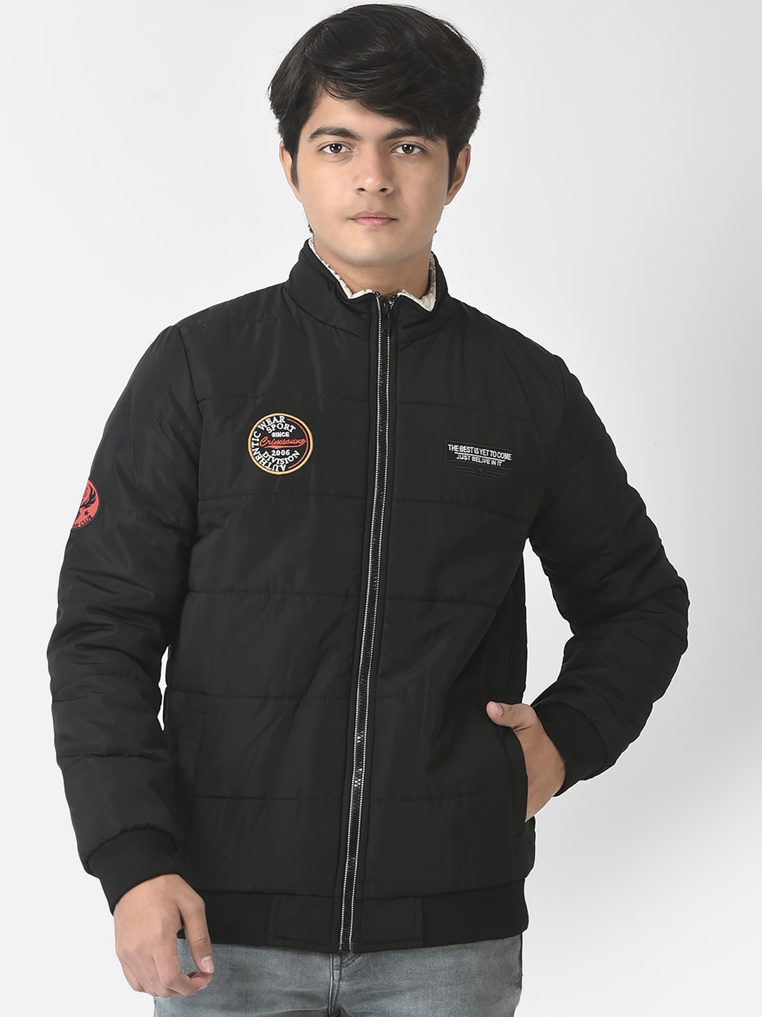 

Crimsoune Club Boys Lightweight Padded Jacket, Black