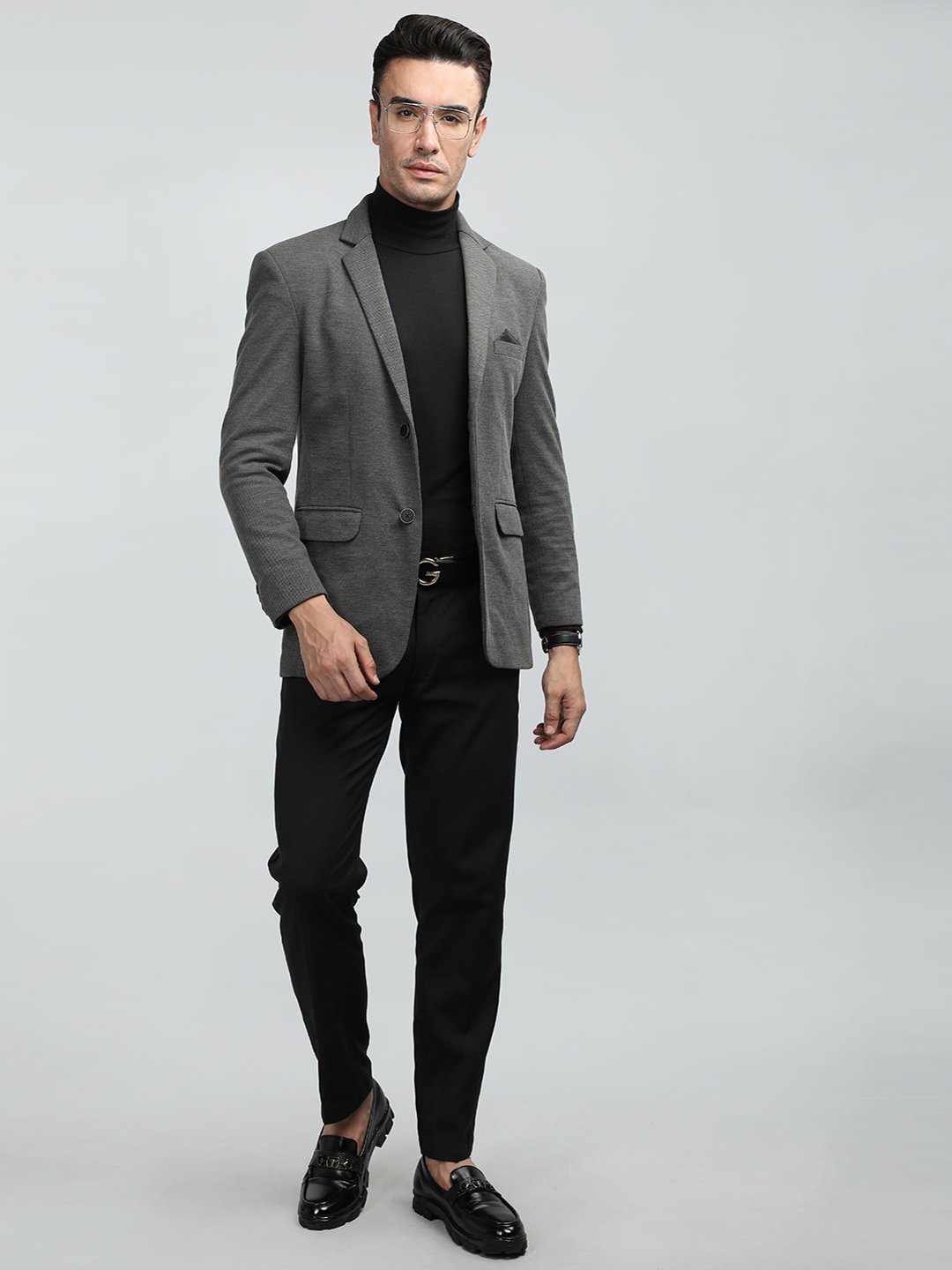 

LURE URBAN Men Grey Coats