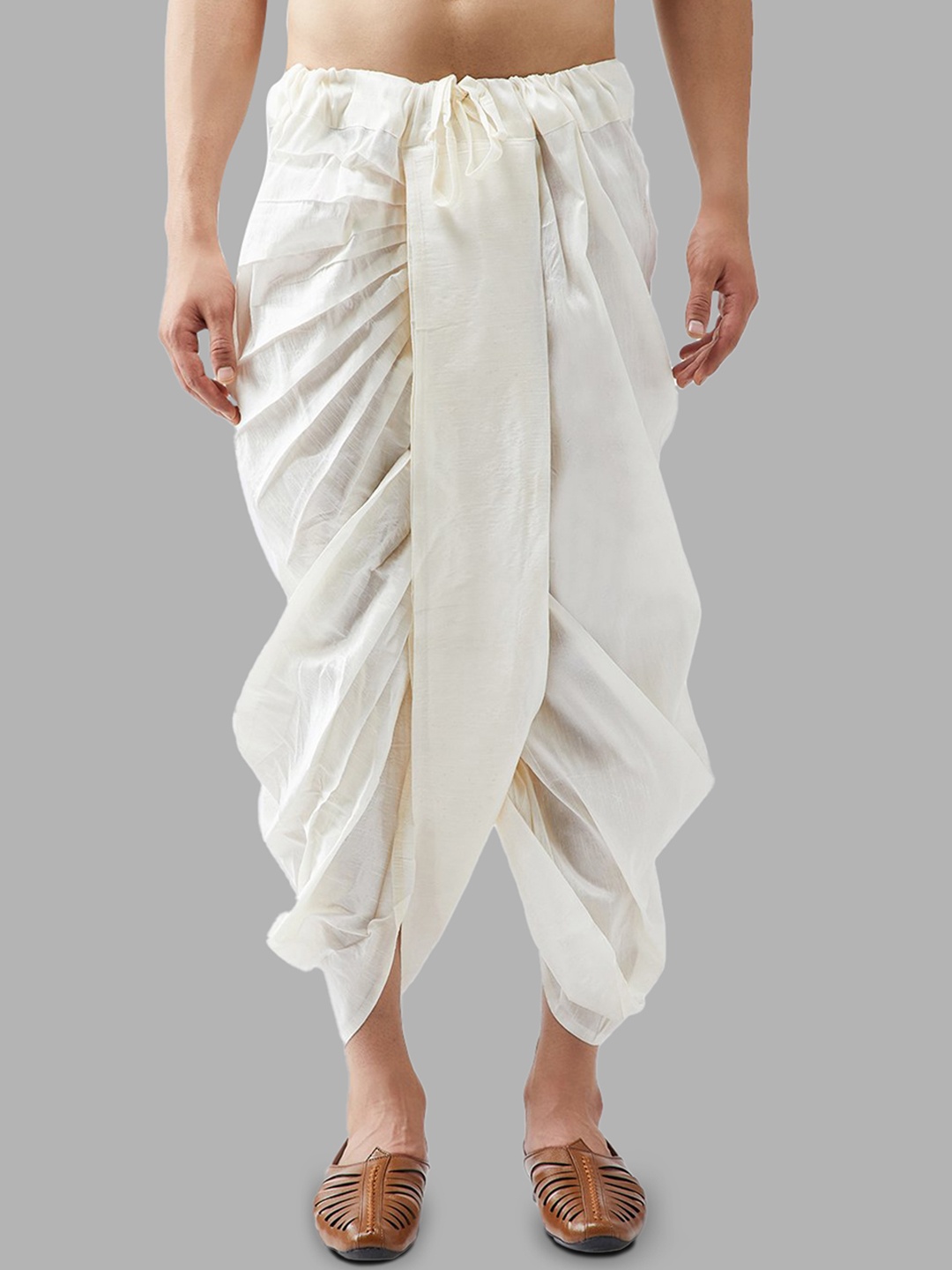 

ROYAL KURTA Men Ready to Wear Dhoti Pant, White