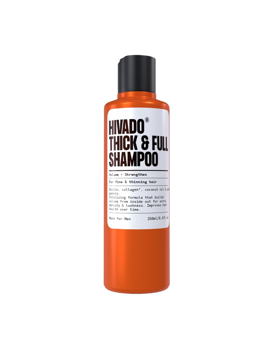 

HIVADO Men Thick & Full Shampoo with Biotin & Collagen - 250 ml, Orange