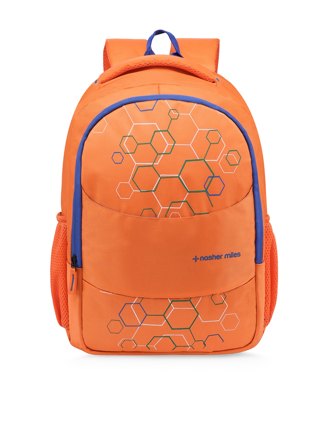 

Nasher Miles Unisex Graphic Backpack, Orange