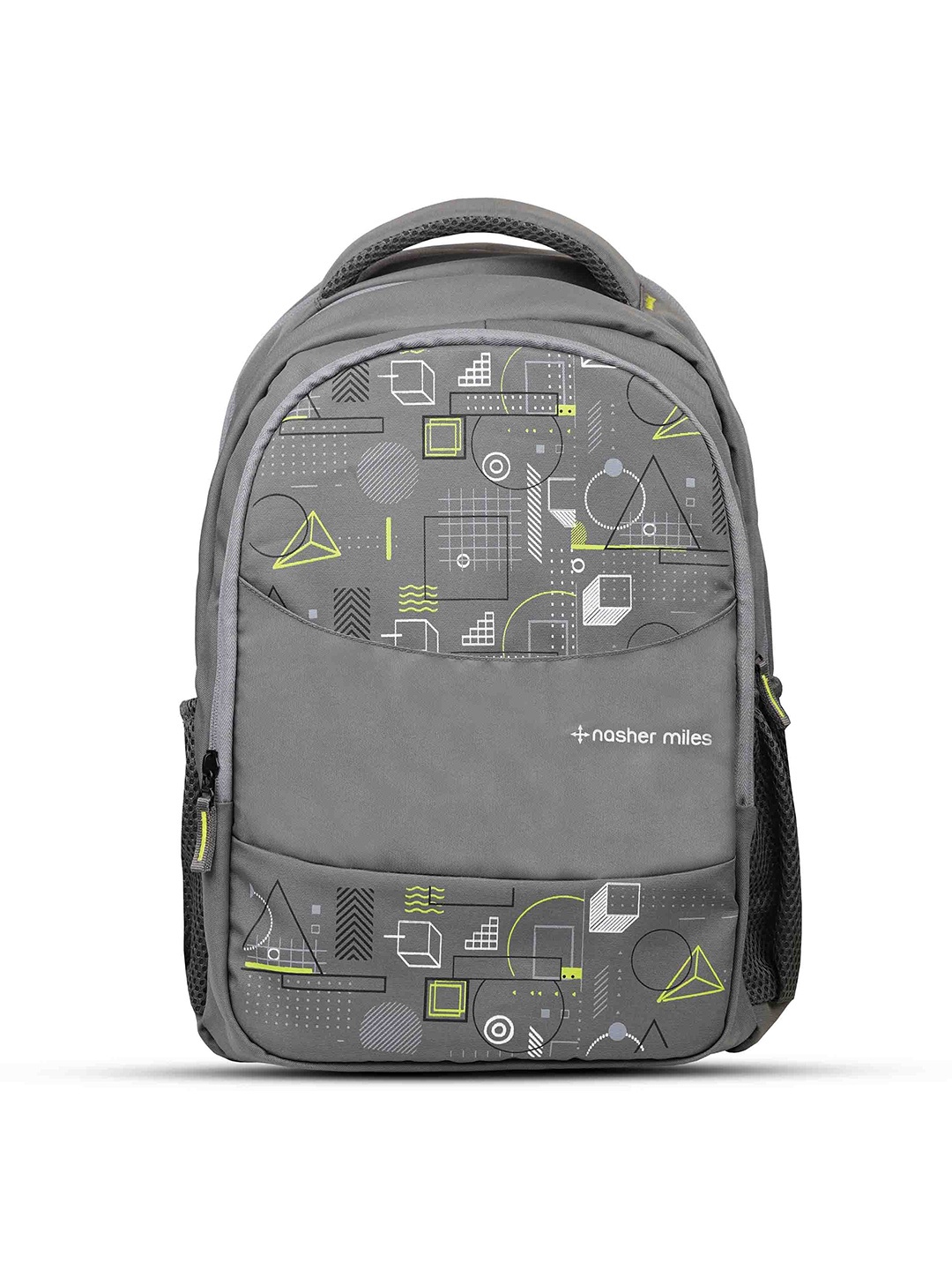 

Nasher Miles Unisex Graphic Backpack, Grey