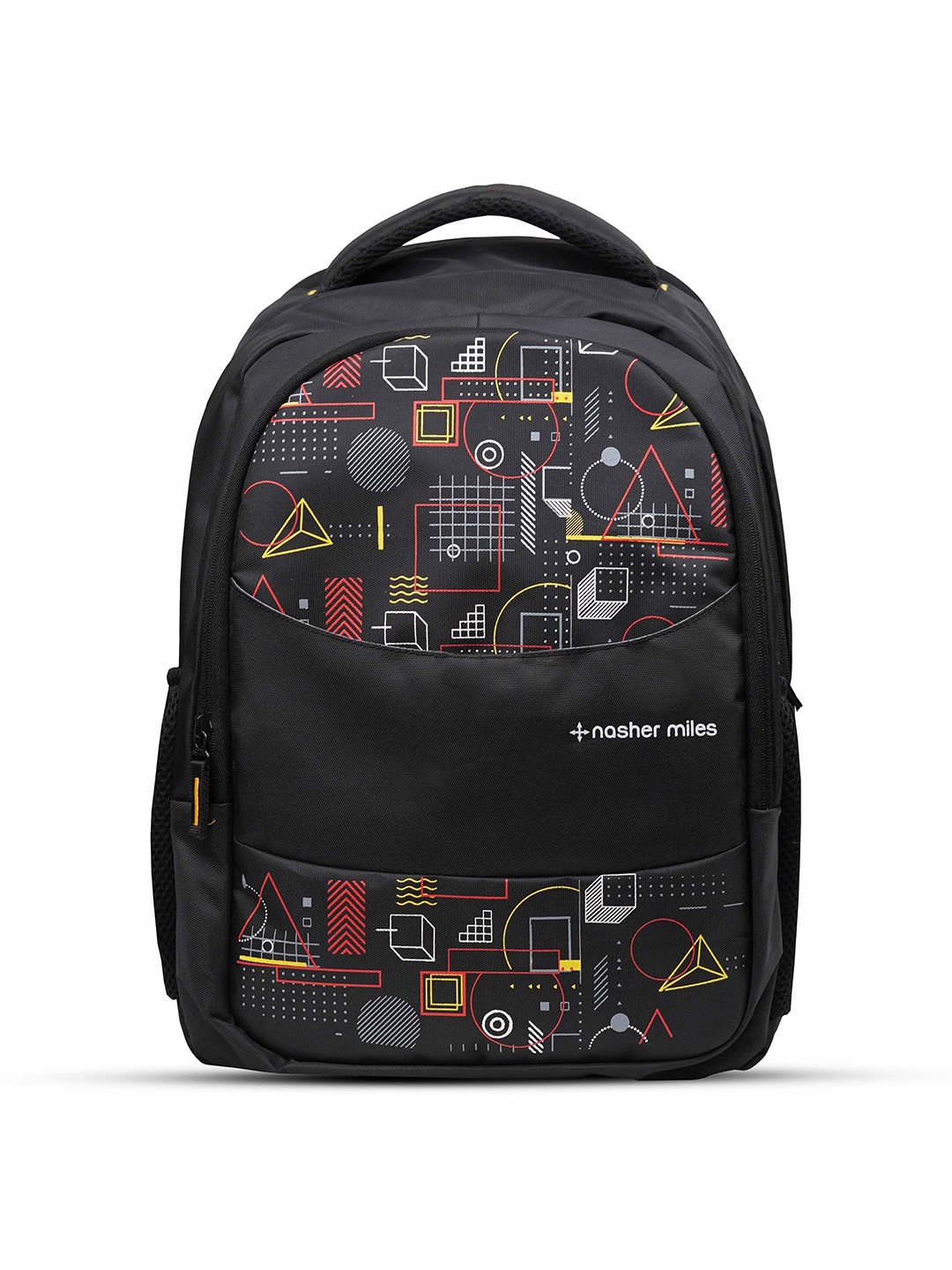 

Nasher Miles Unisex Graphic Backpack, Black
