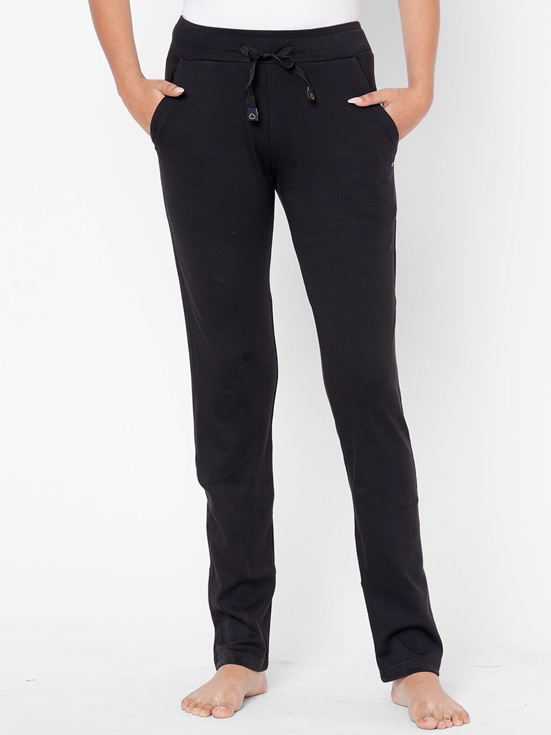 

Sweet Dreams Women Plus Size Cotton Lounge Pants, Black
