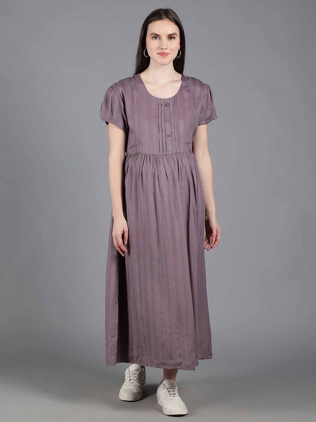 

NIGHTSPREE Maternity Maxi Dress, Lavender