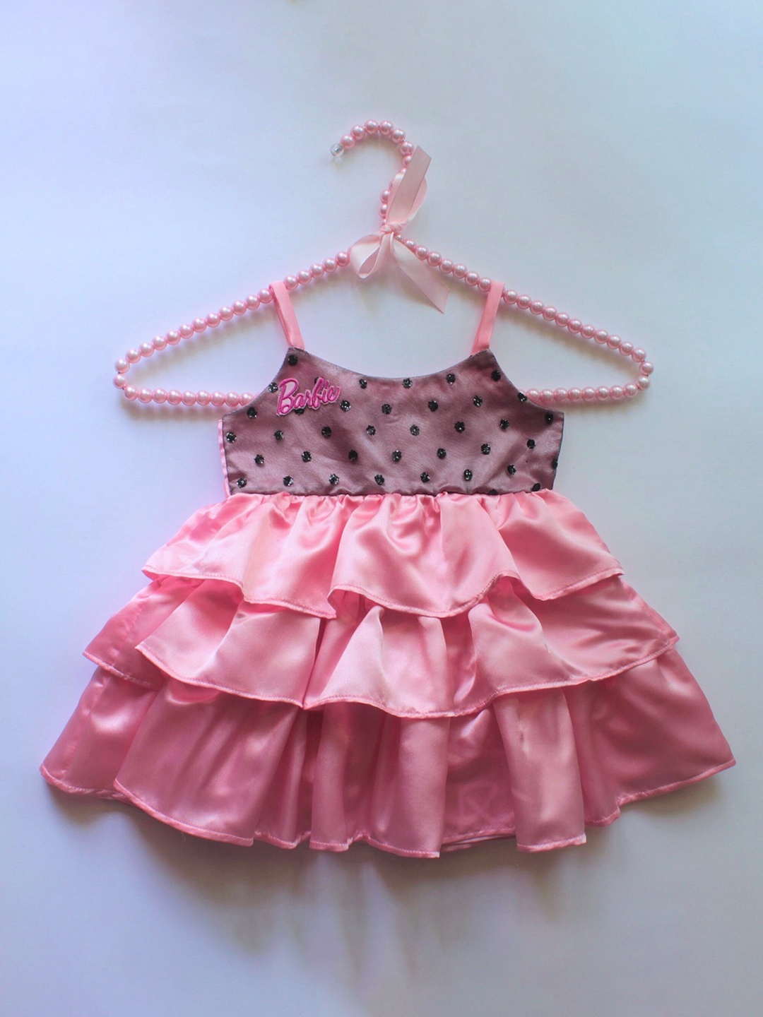 

MANY FROCKS & Embellished Fit And Flare Dress, Pink