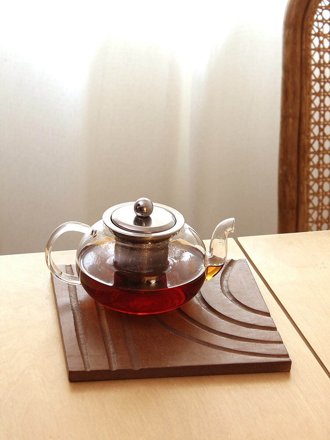 

House This Chilika Brown Bargavi Wood Hot Plate