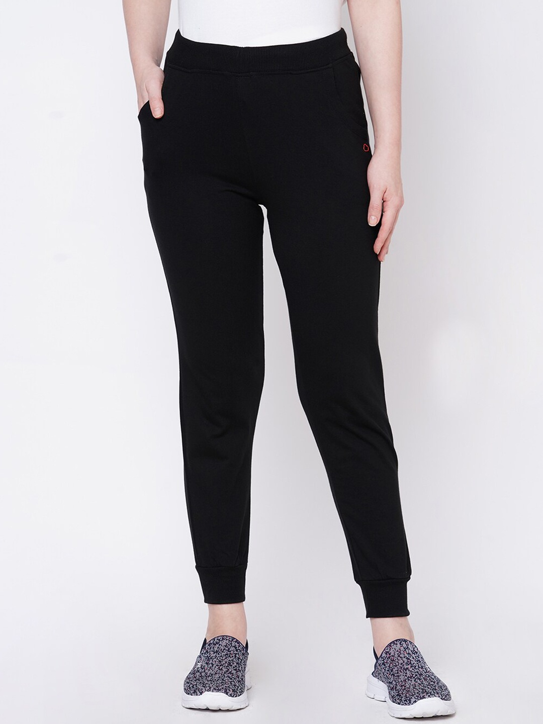 

Sweet Dreams Women Cotton Joggers, Black