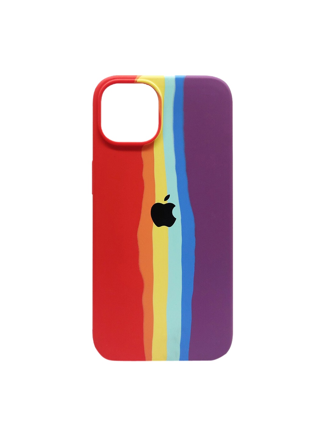 

TREEMODA Printed Rainbow iPhone 12 Pro Max Phone Back Case, Red