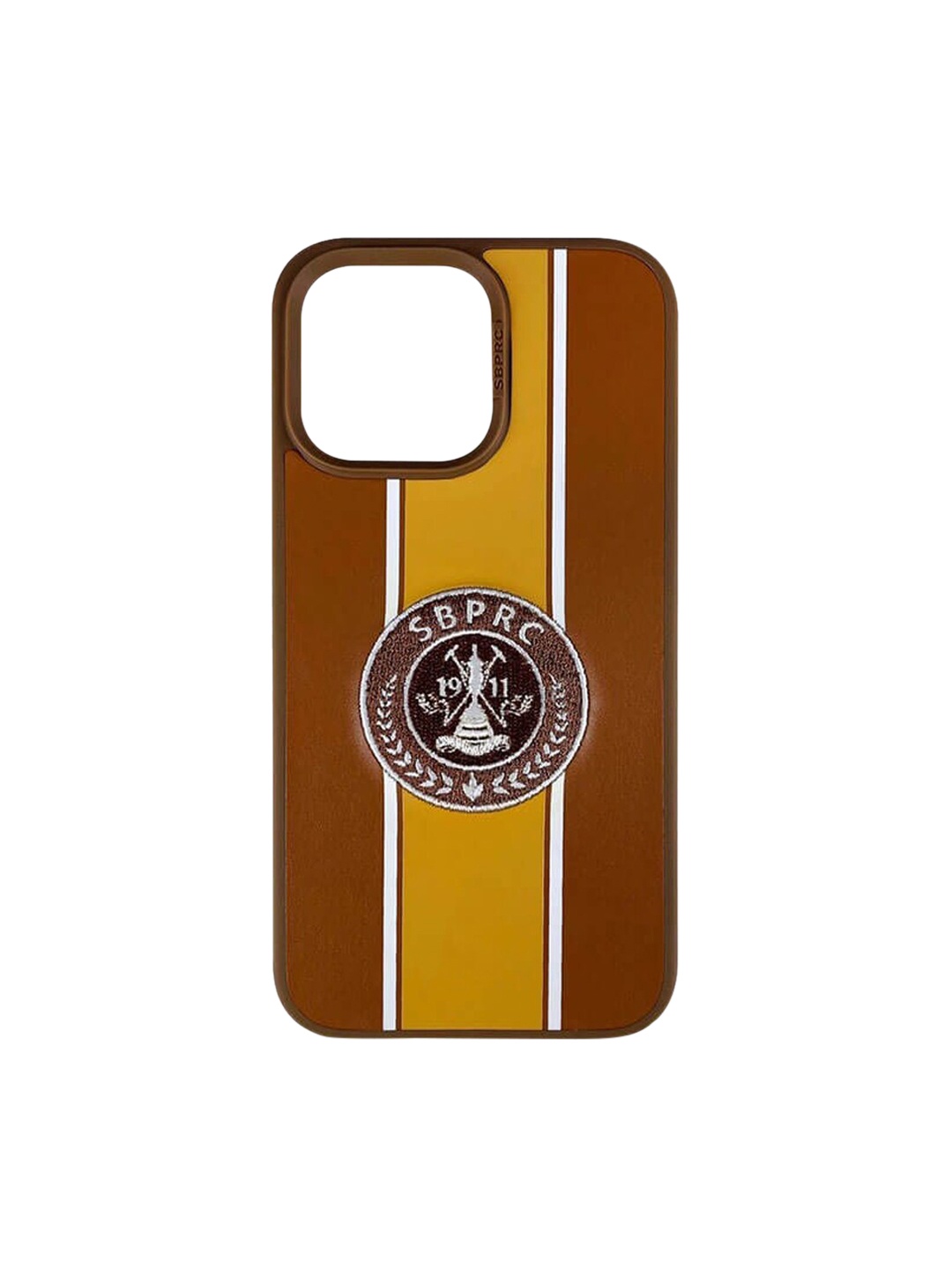

TREEMODA Leather iPhone 14 Plus Back Case, Brown
