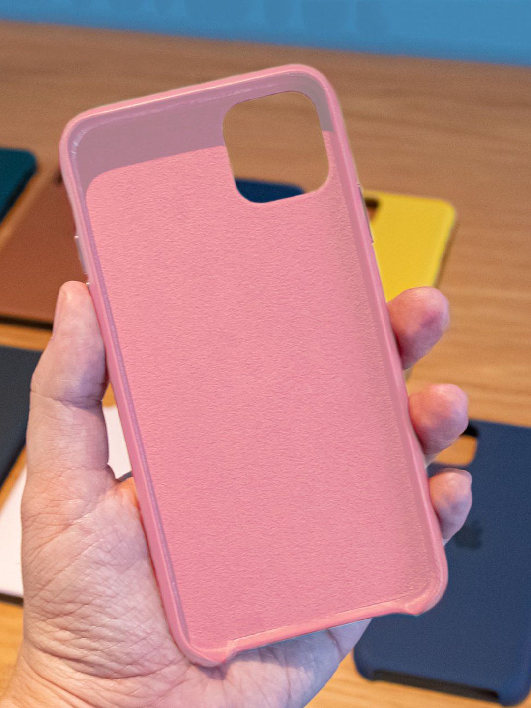 

macmerise Silicone iPhone 11 Pro Max Phone Back Case, Pink