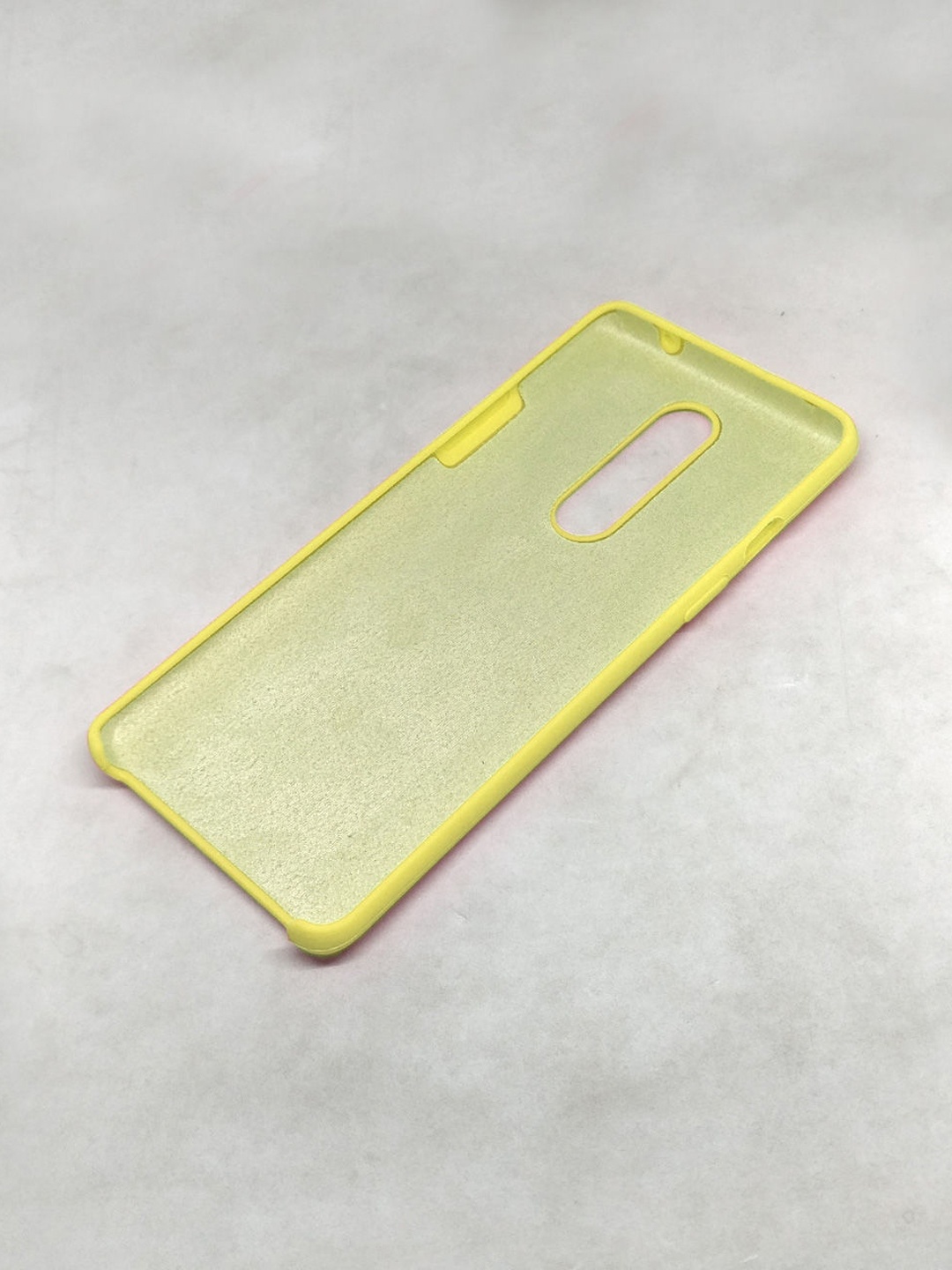 

macmerise Silicone OnePlus 8 Phone Back Case, Yellow