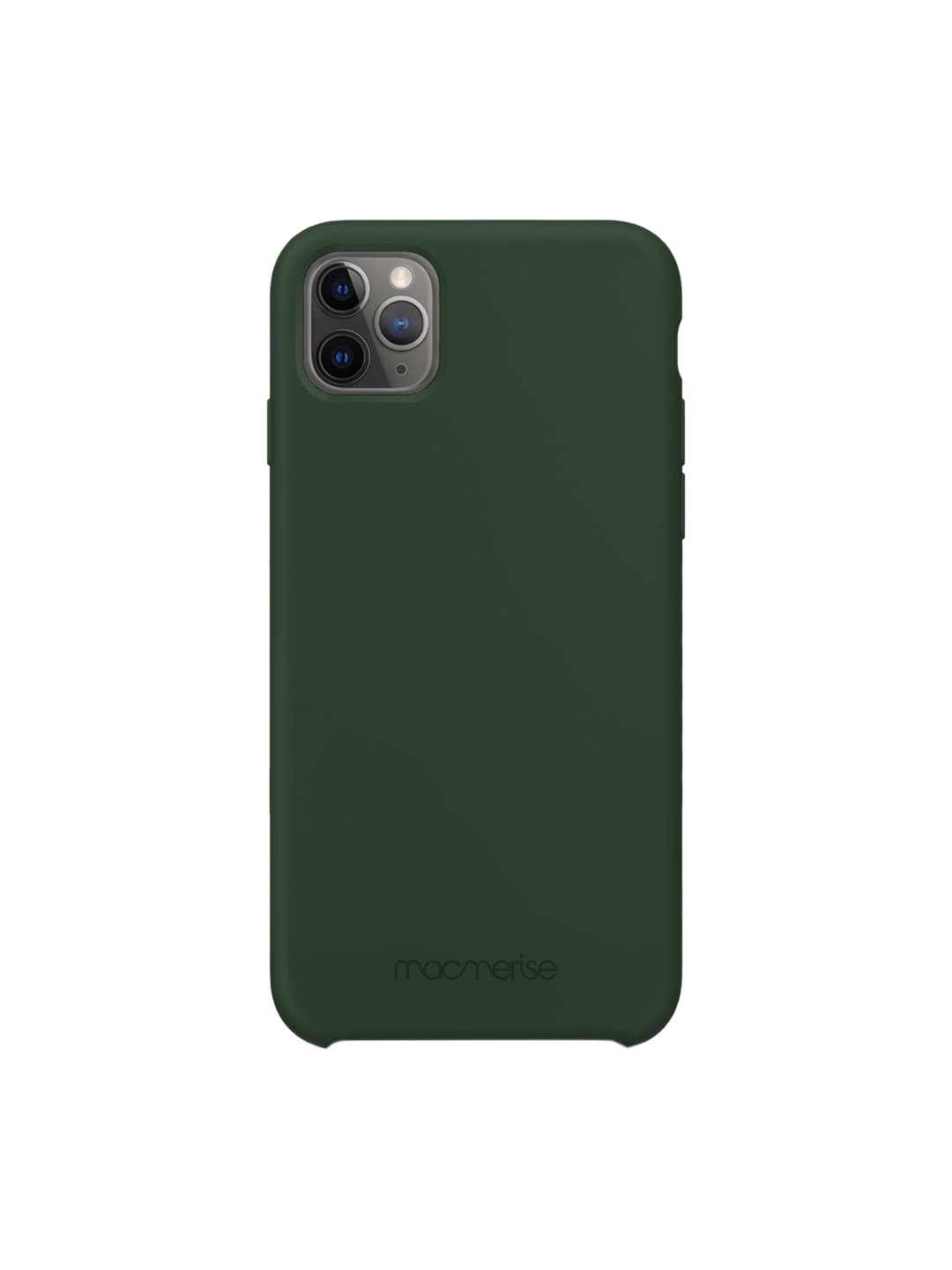 

macmerise Shock Proof iPhone 11 Pro Max Phone Back Case, Olive