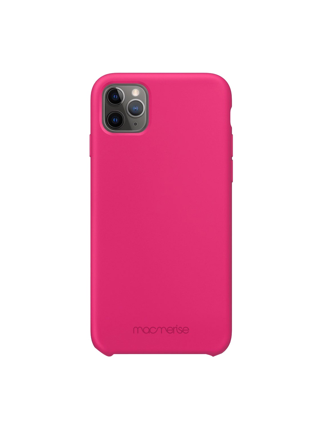

macmerise Silicone iPhone 11 Pro Max Phone Back Case, Pink