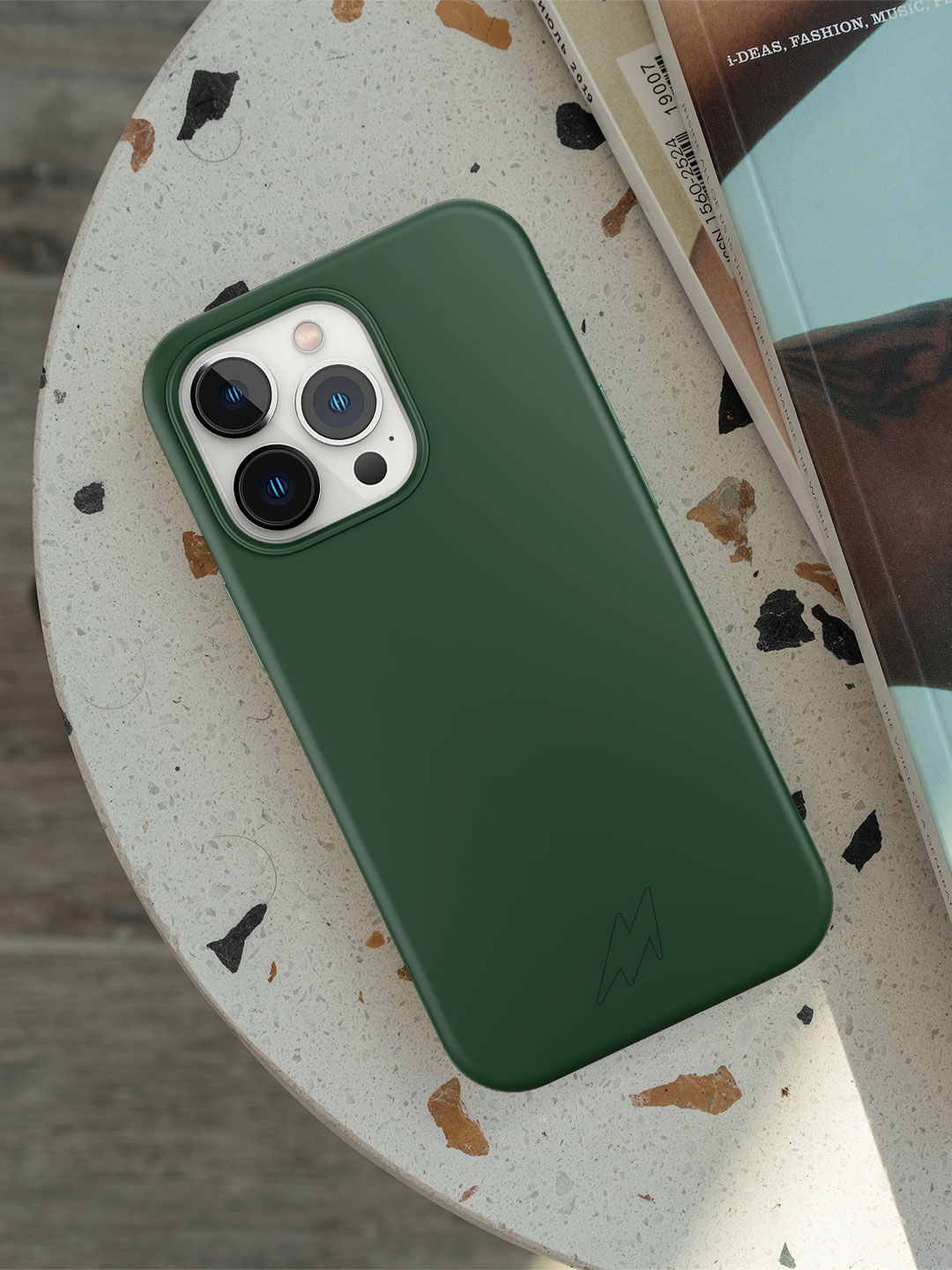 

macmerise iPhone 13 Pro Phone Back Case, Olive